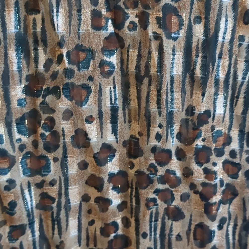 LEOPARD rectangular scarf - Picture 3 of 5
